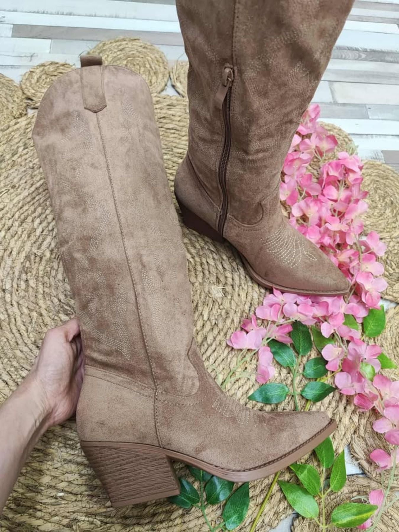 BOTA YASMINA - BEIGE