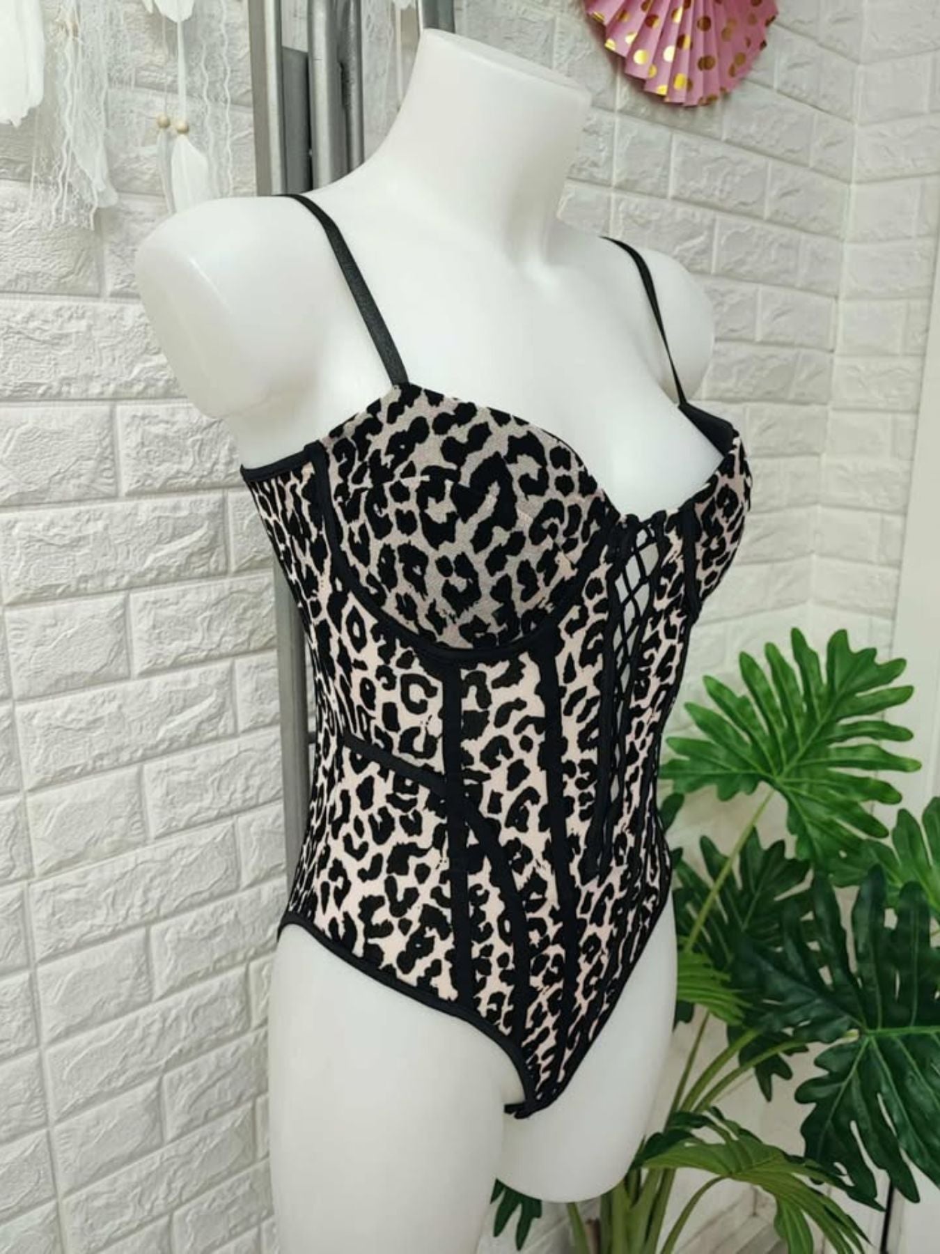 BODY ALINA - LEOPARDO