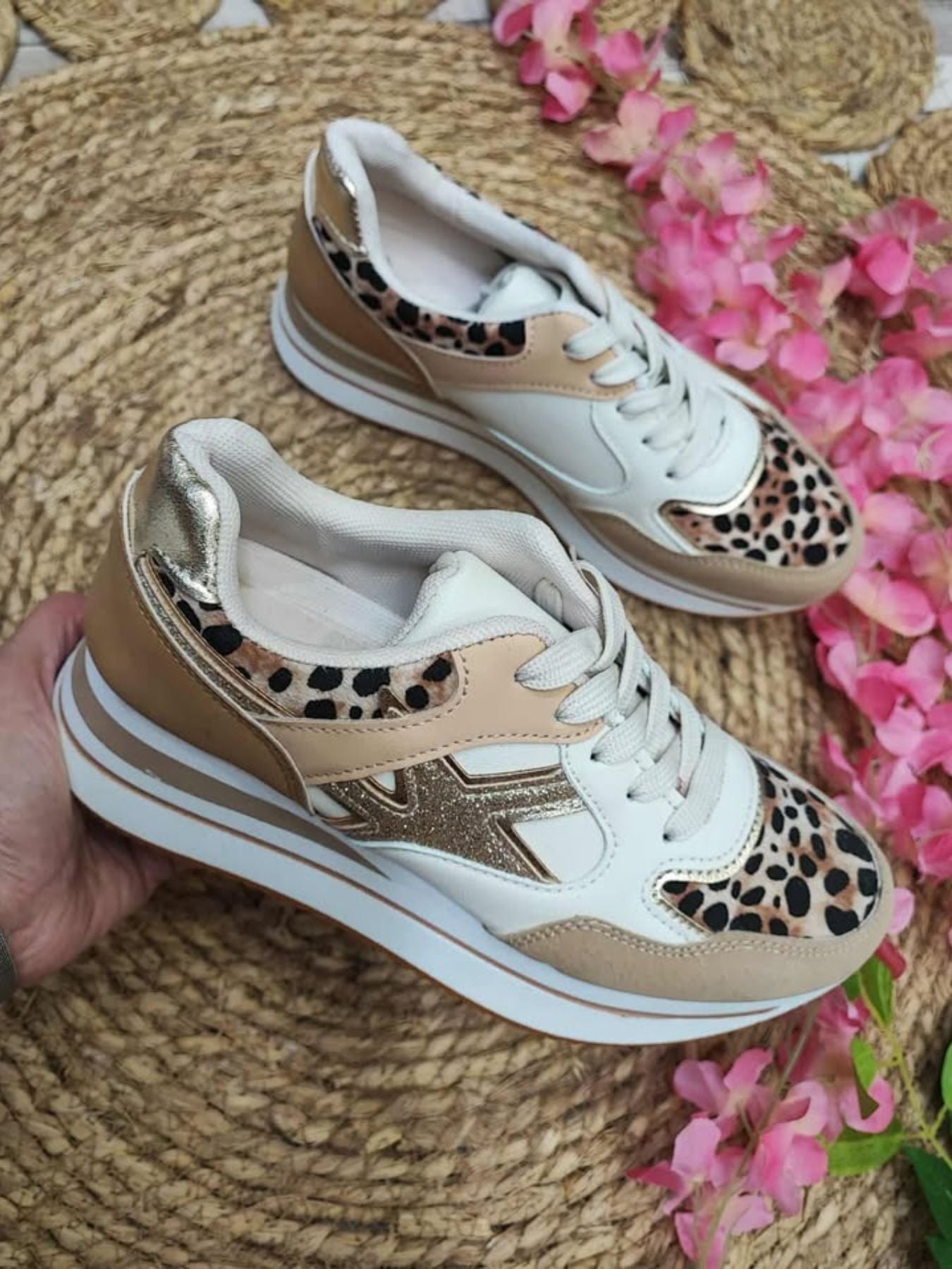 SNEAKER AXEL - CAMEL