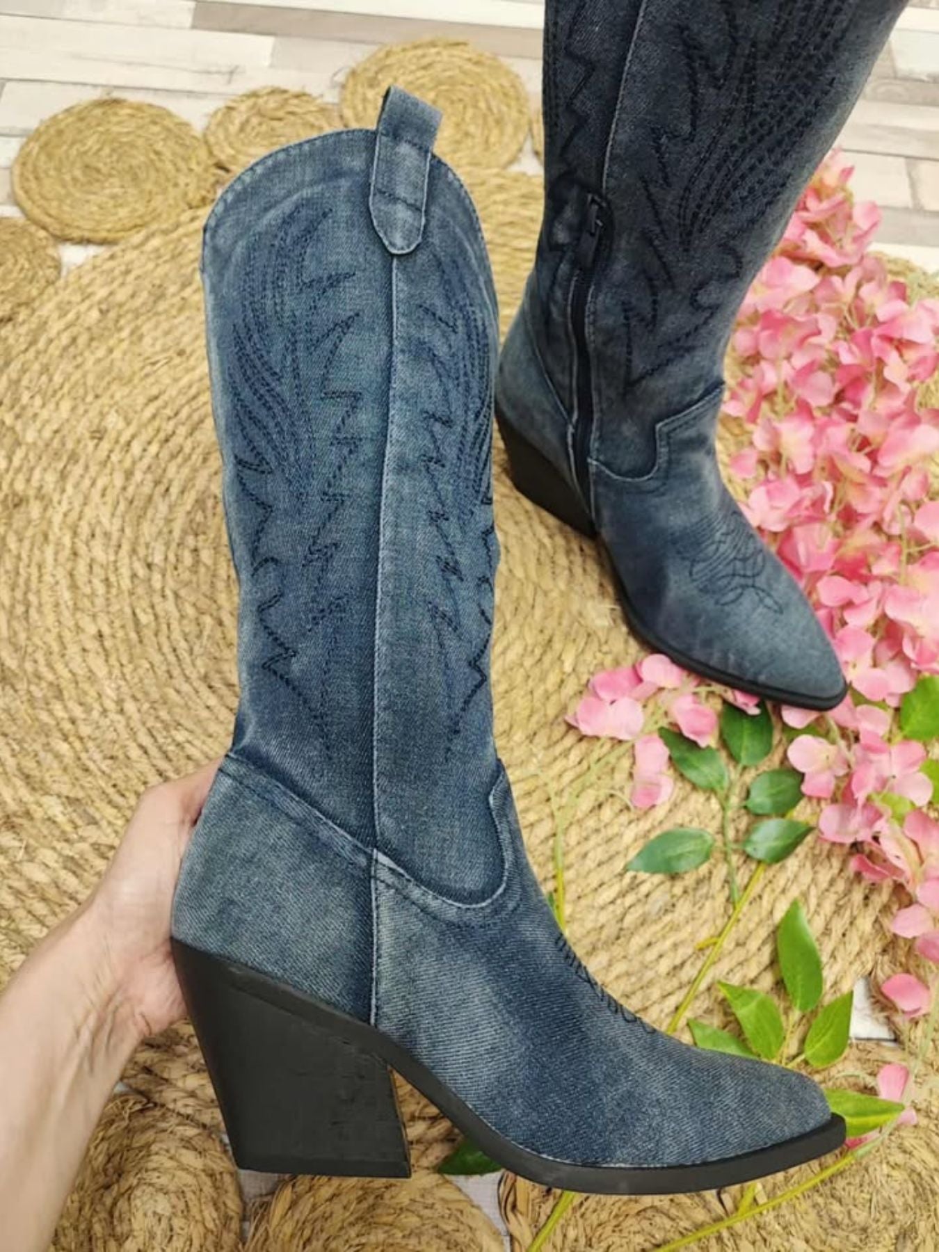 BOTA LUPITA - DENIM