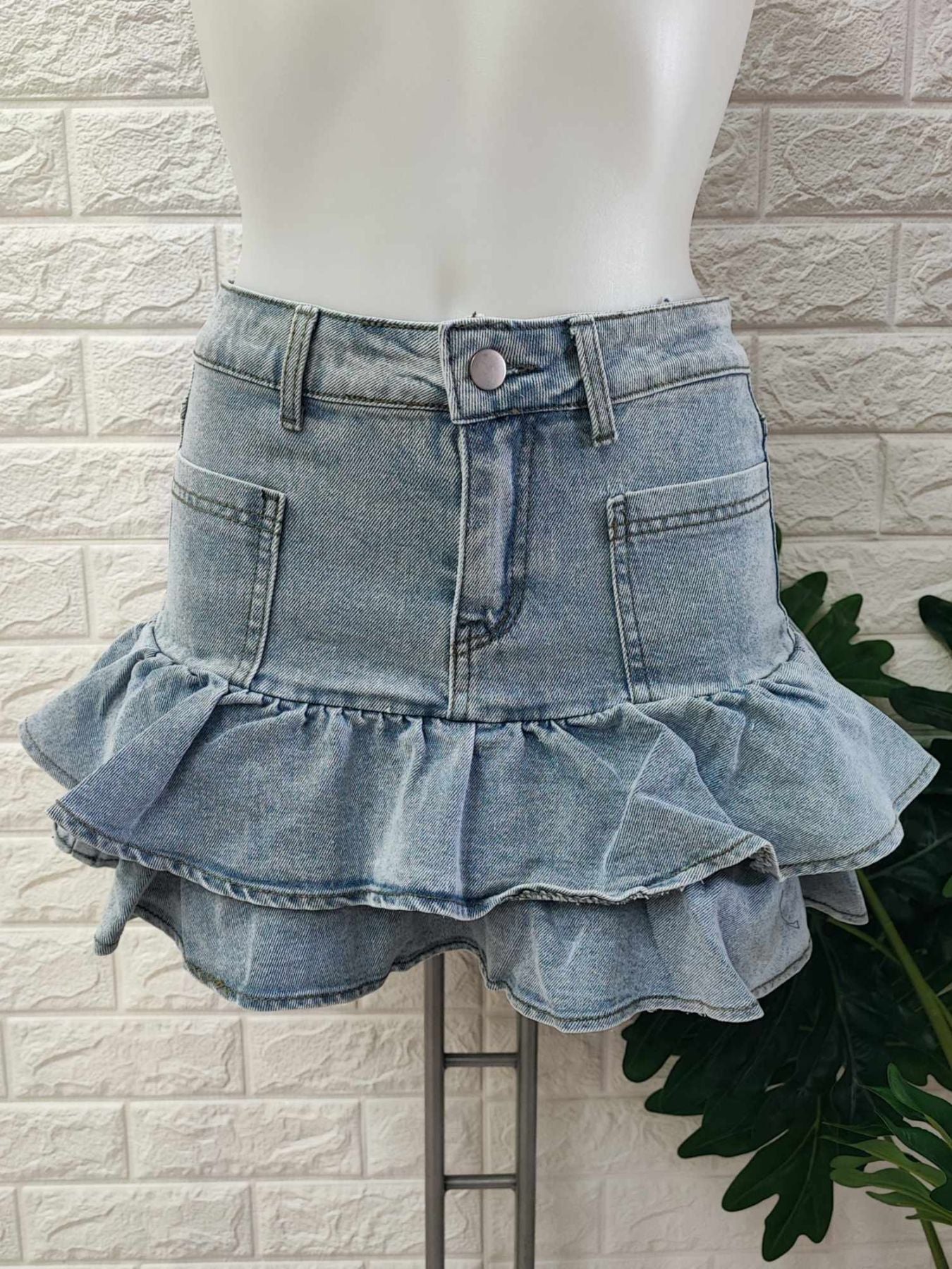 FALDA PANTALON FLORENCIA - DENIM
