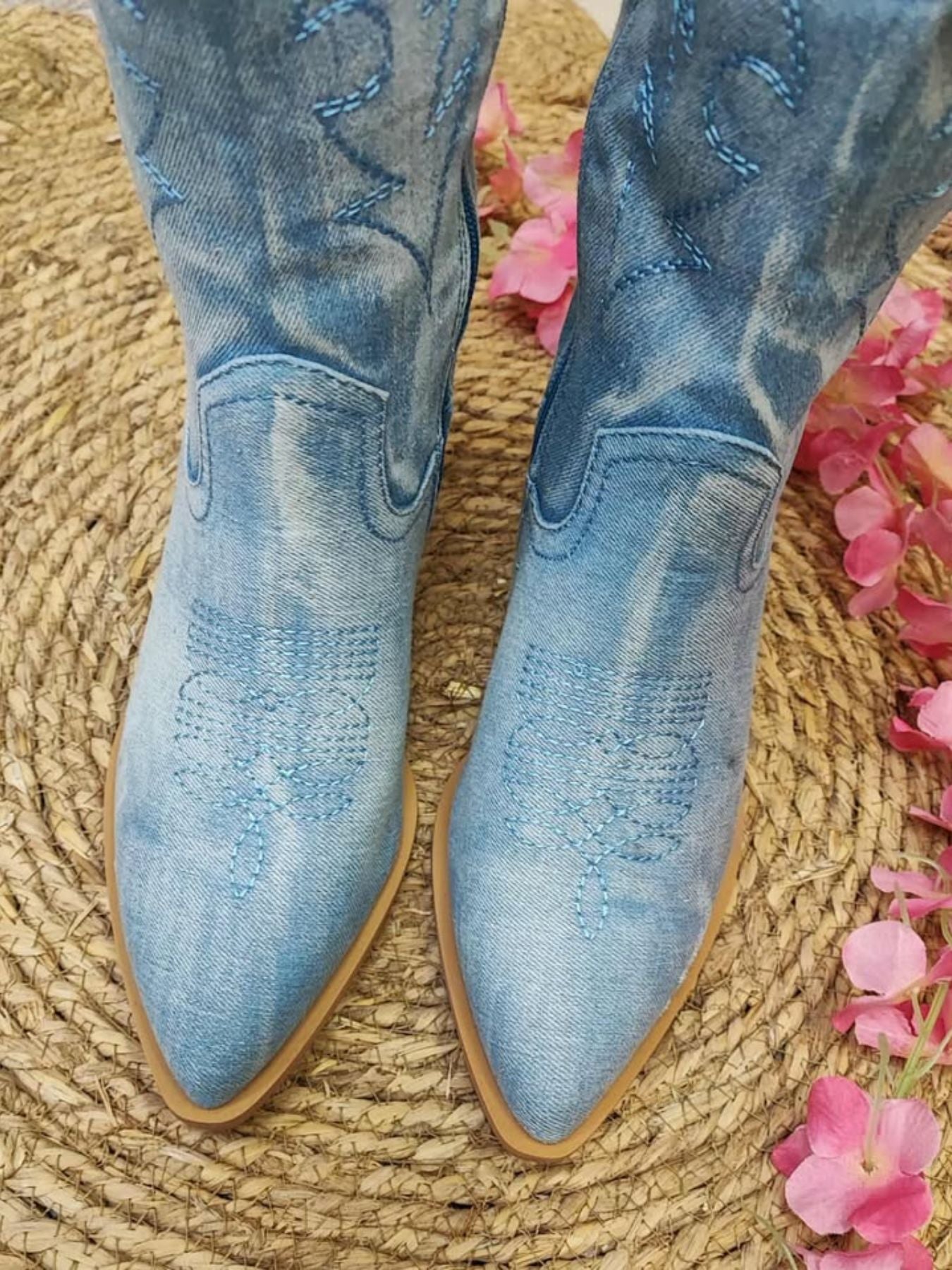 BOTA ANABELLA - AZUL CLARO