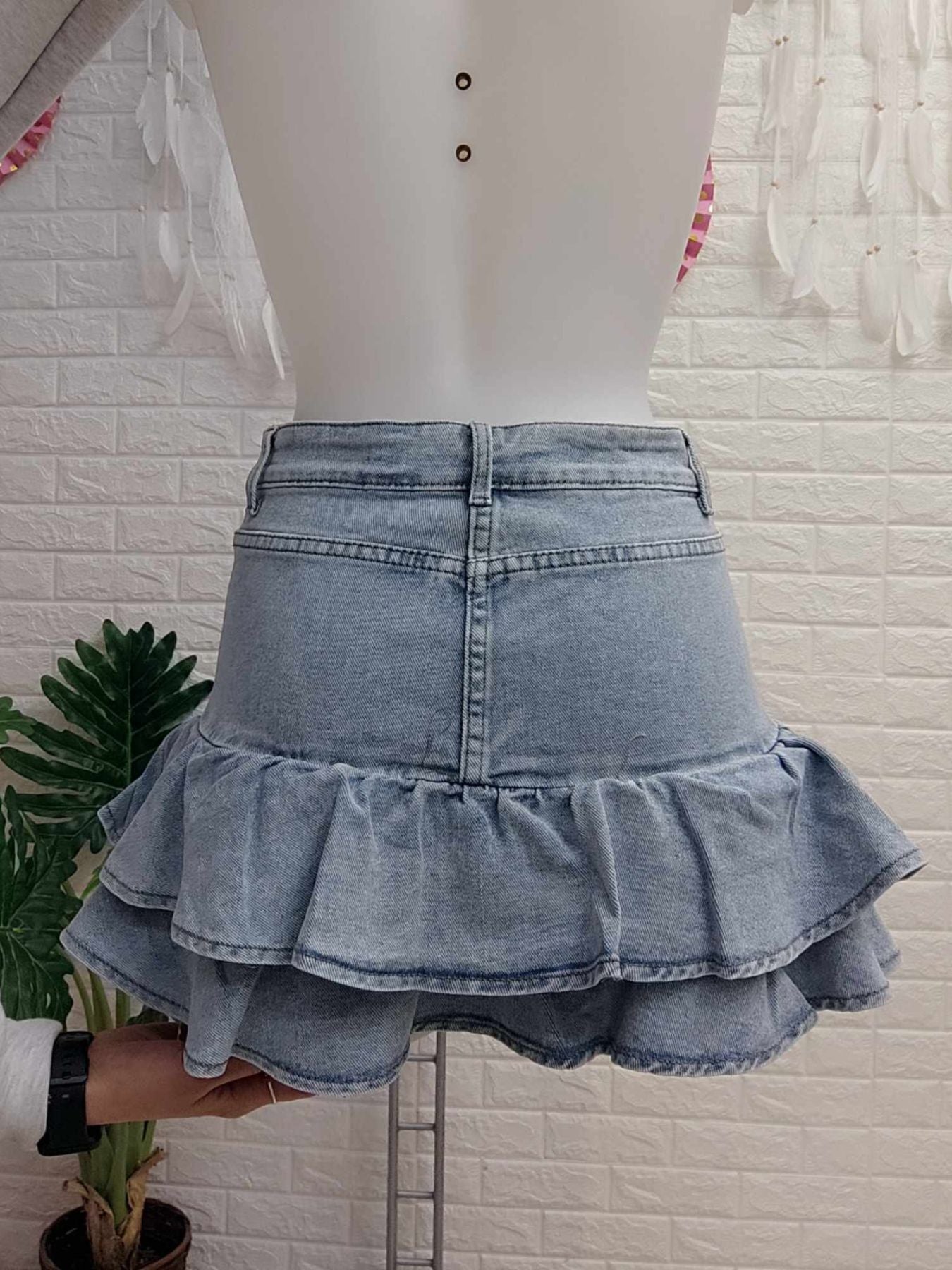 FALDA PANTALON FLORENCIA - DENIM