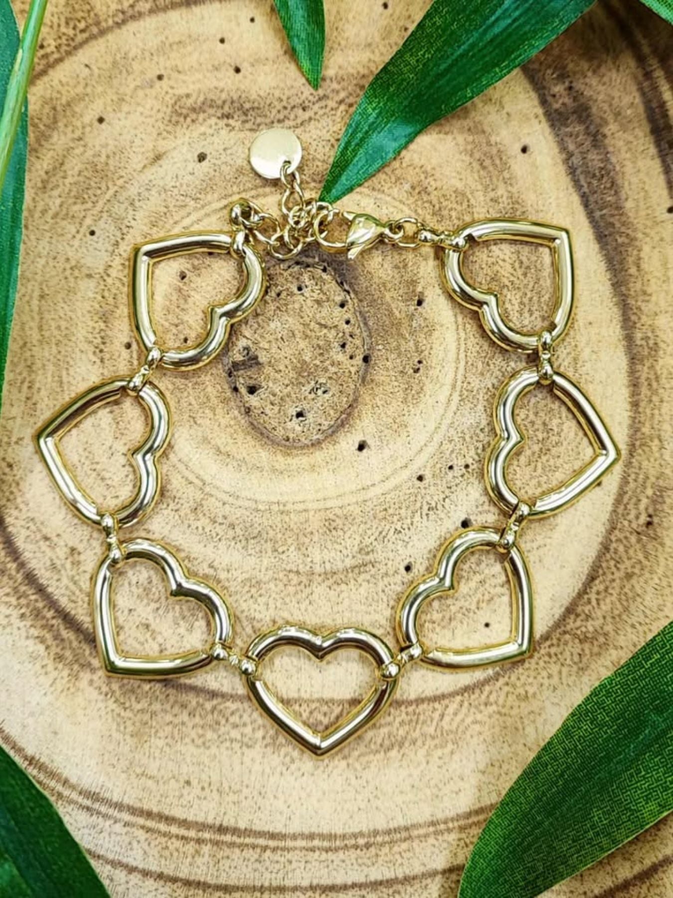 PULSERA MAXI CORAZONES