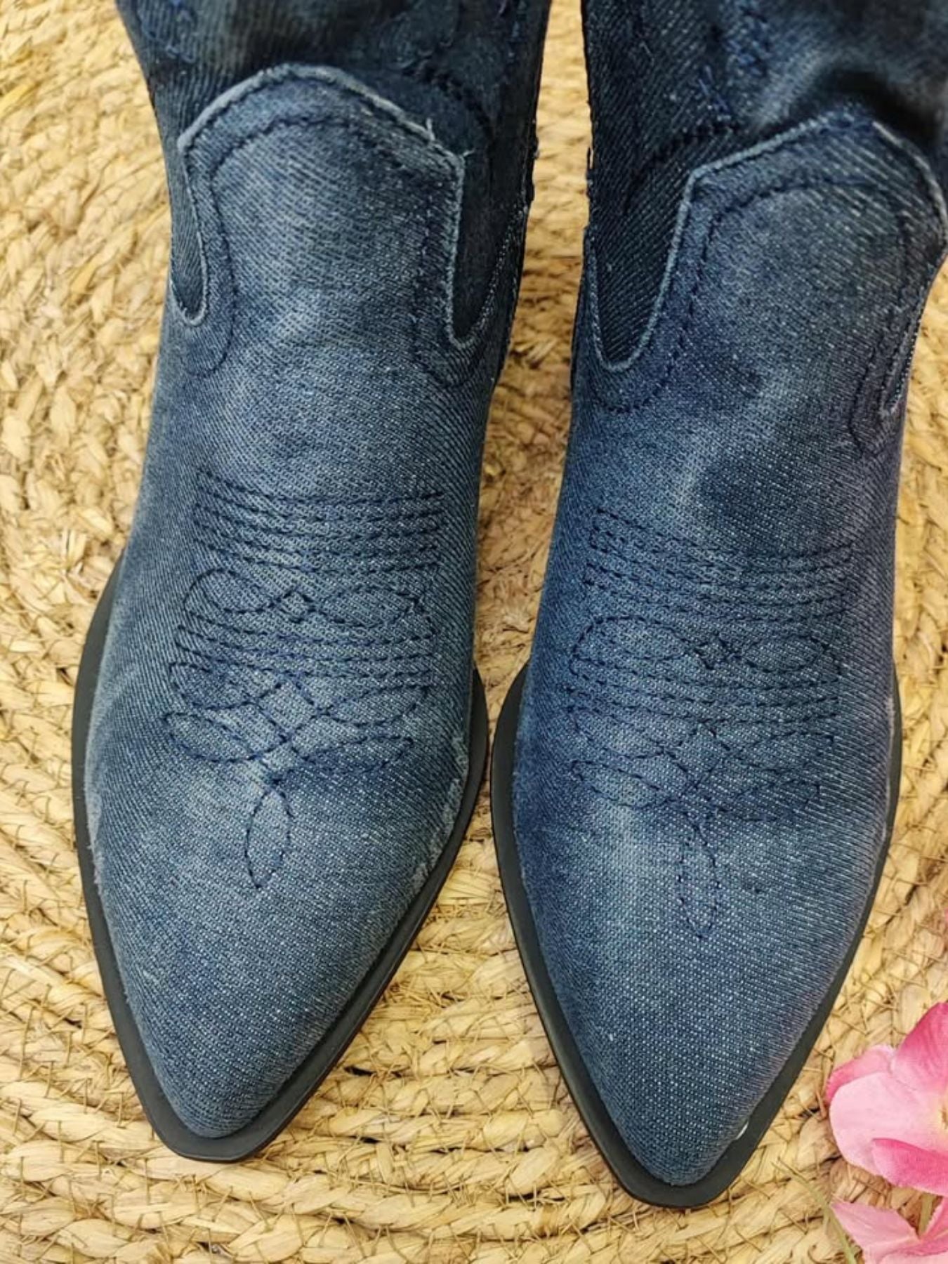 BOTIN MURIEL - AZUL OSCURO