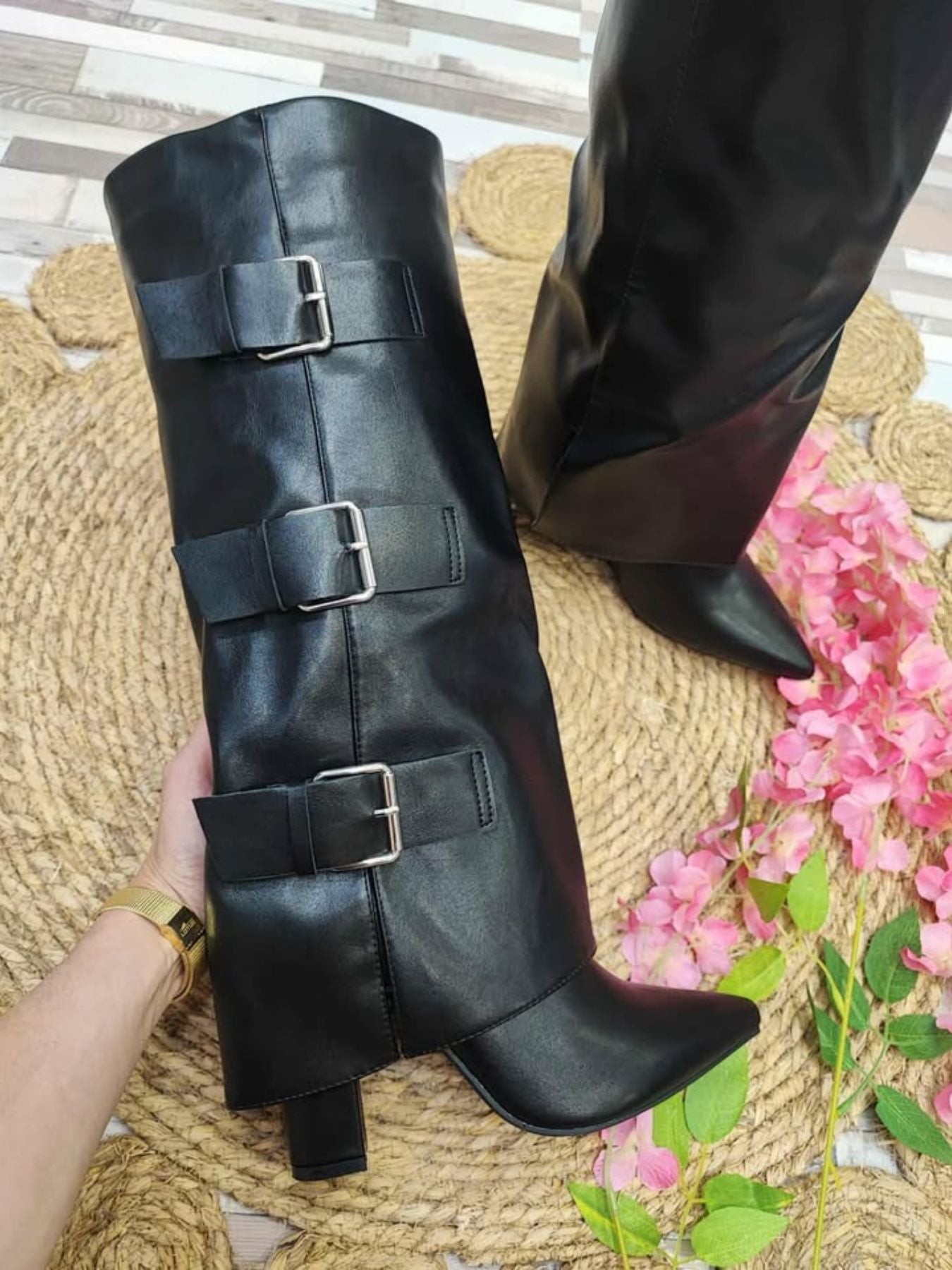 BOTA BELINDA - NEGRO