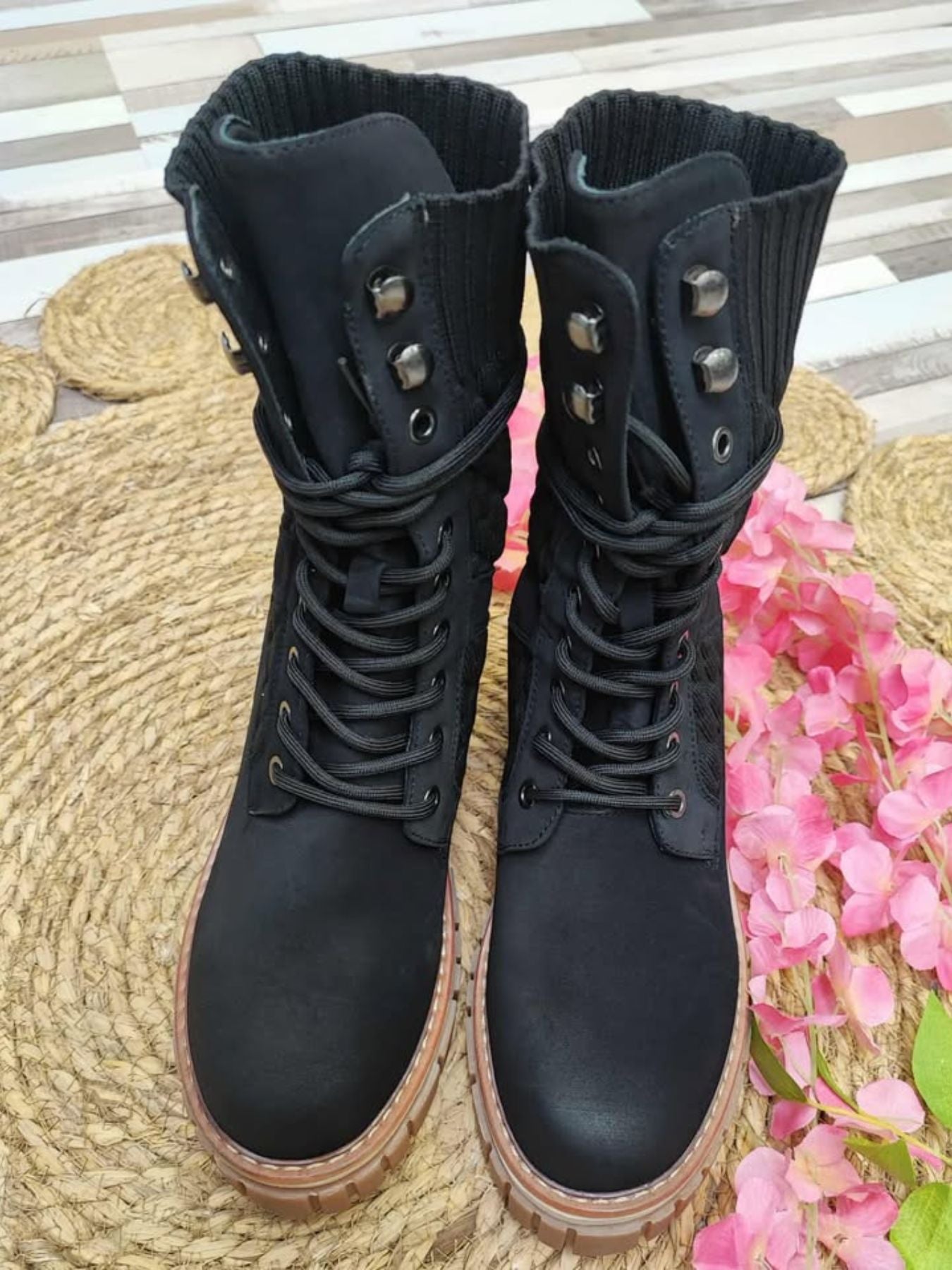 BOTIN BIANCA - NEGRO