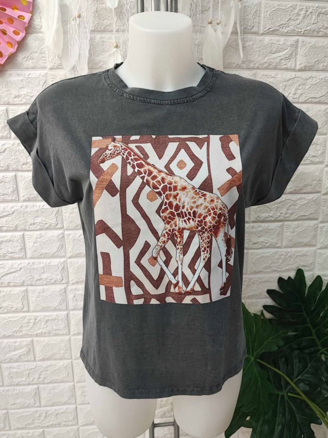 CAMISETA JIRAFA