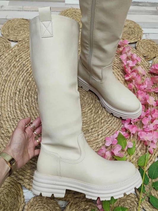BOTA JANETH - BEIGE