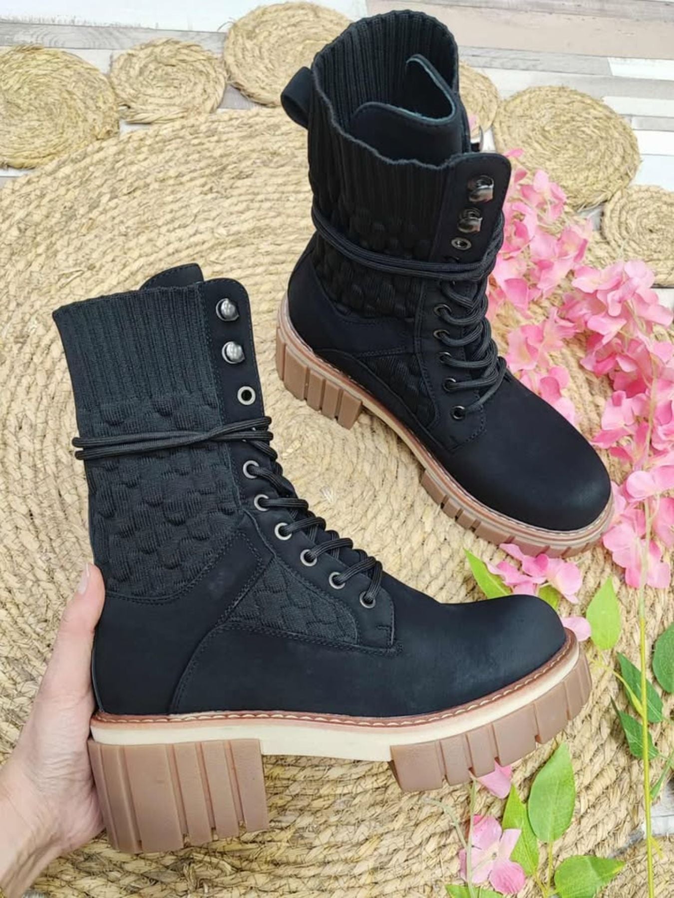 BOTIN BIANCA - NEGRO