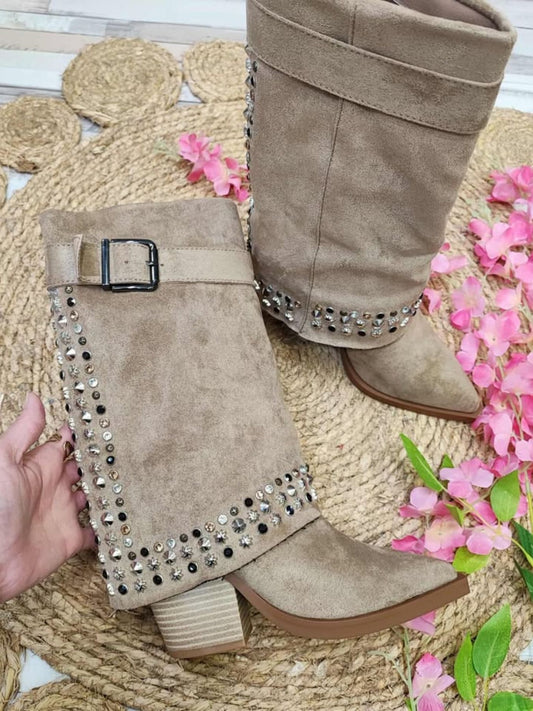 BOTA MARBELYS - BEIGE