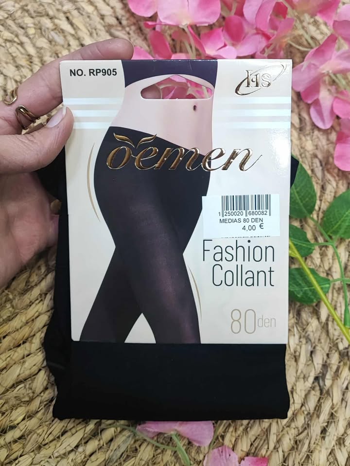 MEDIA 80 DEN - NEGRO