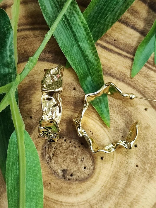 PENDIENTES TRAVEL - DORADO