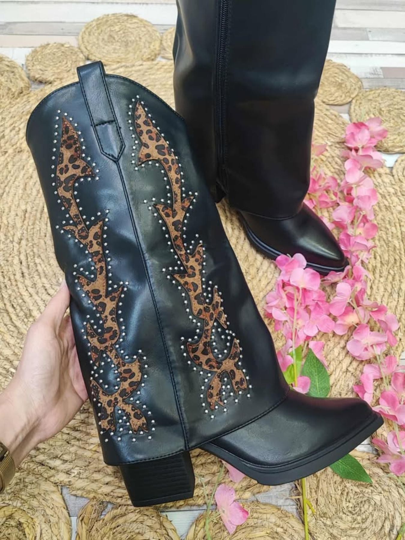 BOTA VERONIQUE - NEGRO