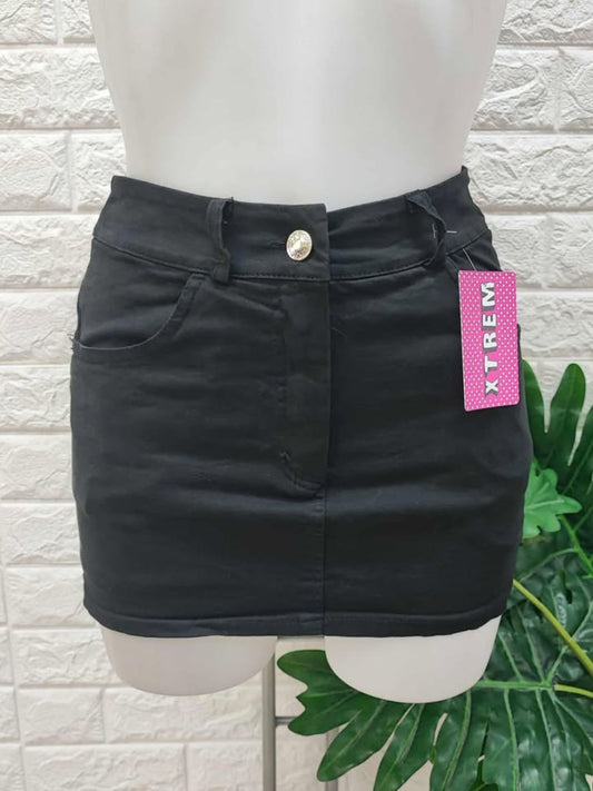 FALDA PANTALON - NEGRO