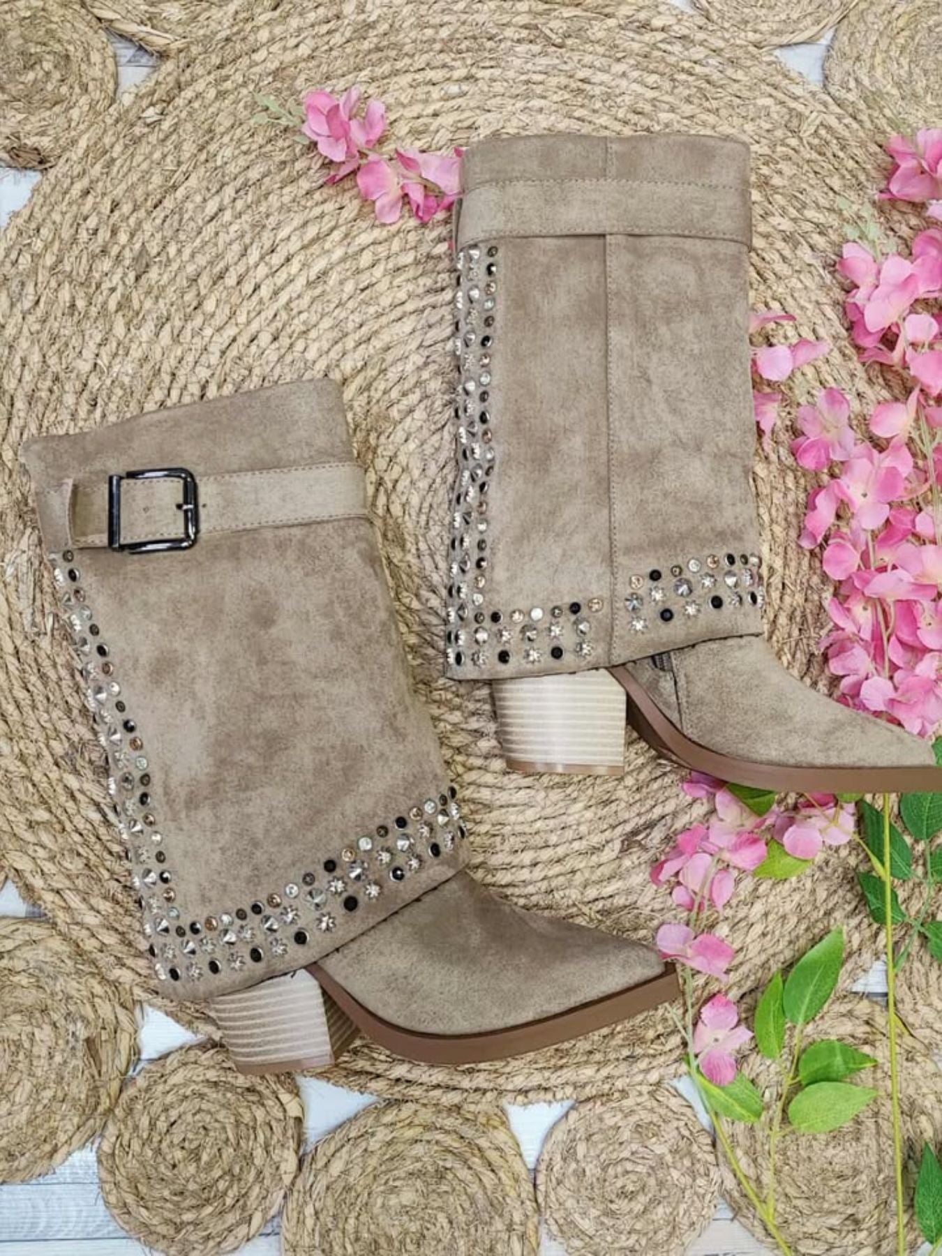 BOTA MARBELYS - BEIGE