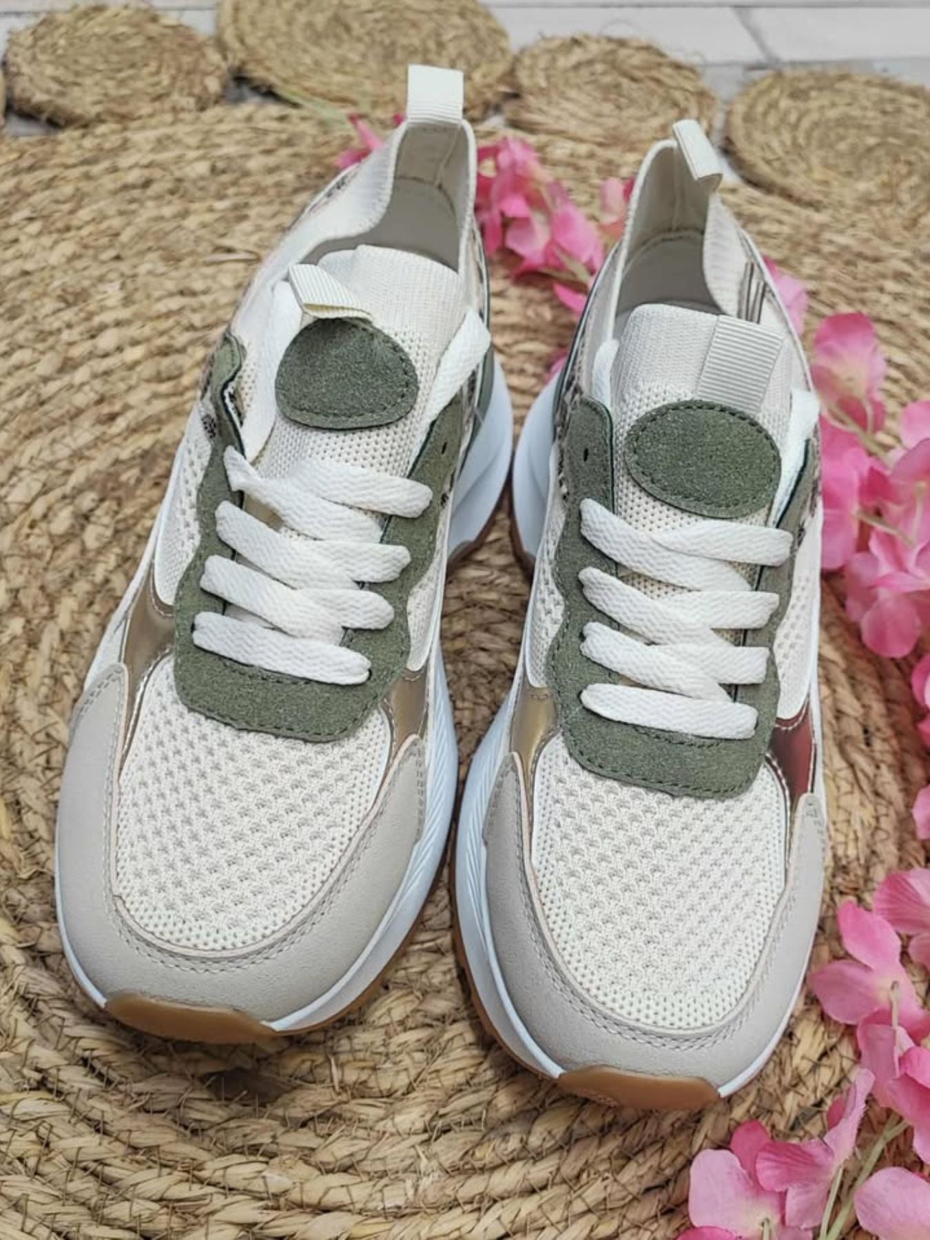 SNEAKER MARION - CAQUI