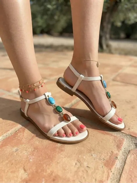 SANDALIA MARIANNA - BLANCO