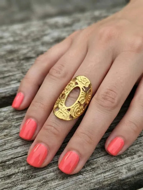 ANILLO OVAL