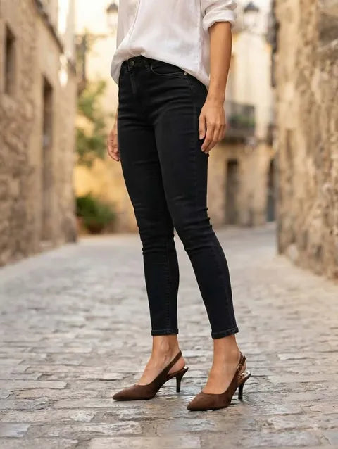 ZAPATO PUNTA FINA ref.016 - MARRON