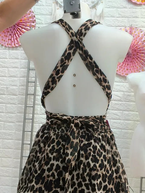 VESTIDO MULTIPOSICION LEOPARDO ref.051