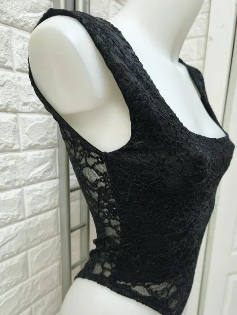 BODY ENCAJE ESCOTE CUADRADO ref. 072