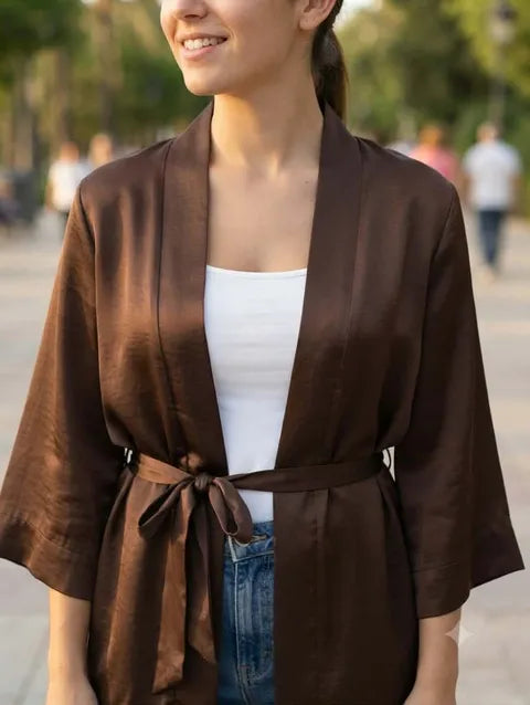 KIMONO SATINADO ref. 091