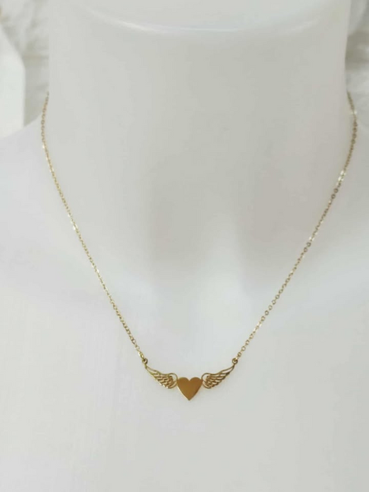 COLLAR CORAZON ALAS