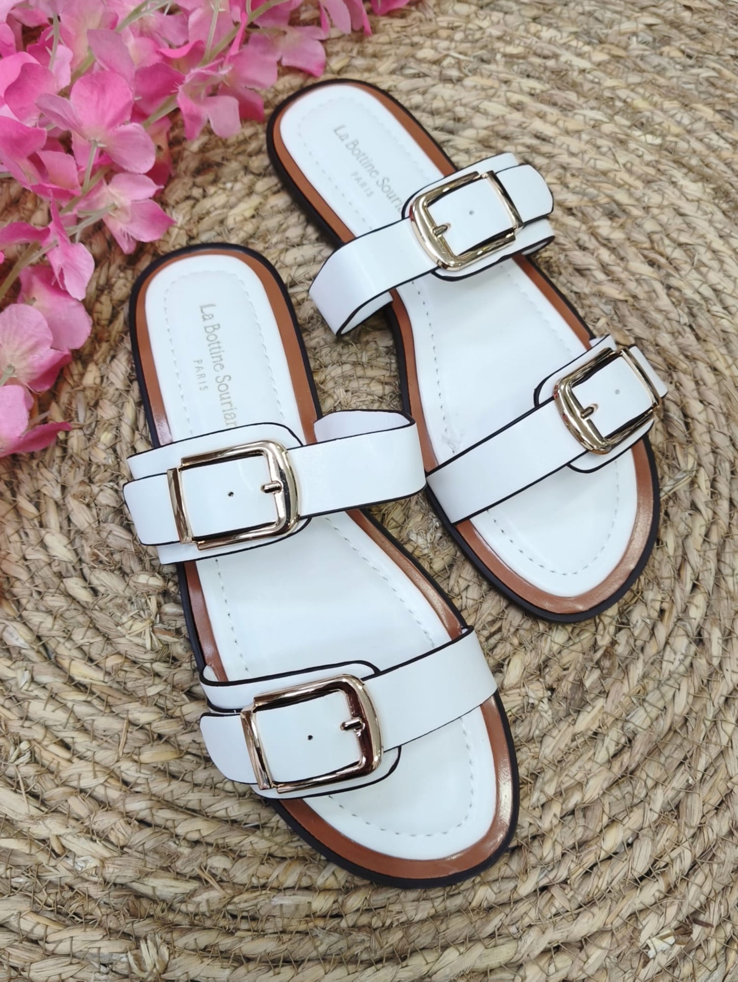 SANDALIA ARABIA - BLANCO