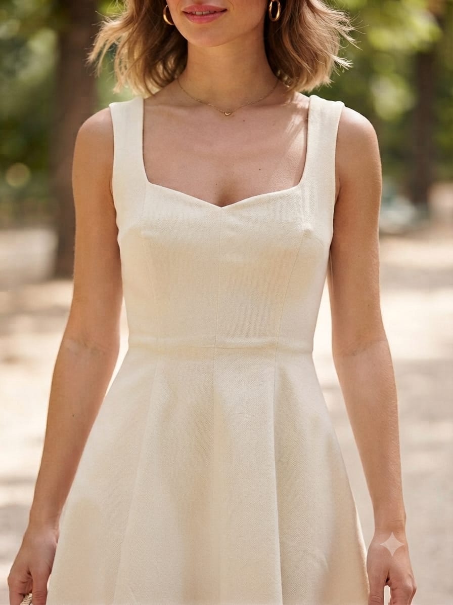 VESTIDO FALDA VUELO ref. 0166