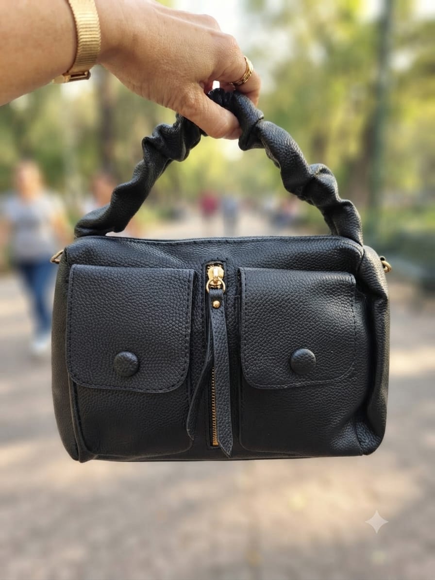 BOLSO DOBLE BOLSILLO BOTON ref. 0171