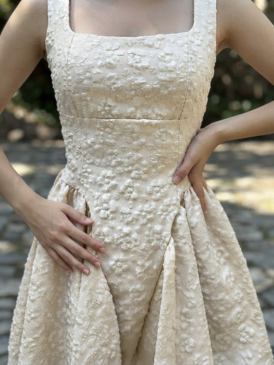 VESTIDO LAZADA FLORES ref.0211