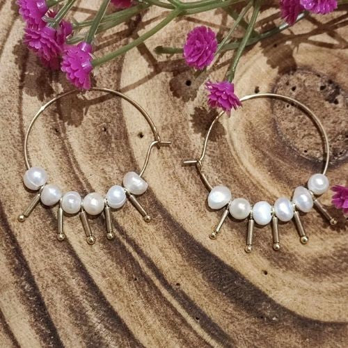 PENDIENTES PERLAS