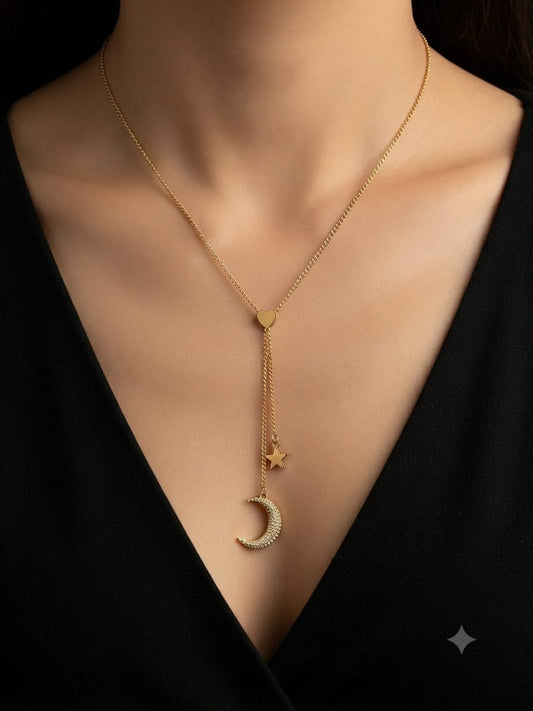 COLLAR LUNA - ESTRELLA ref.0226