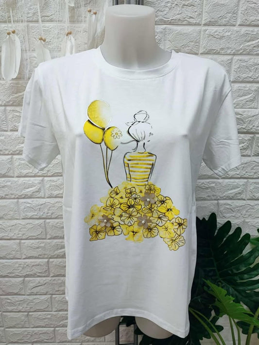 CAMISETA FLOWERS