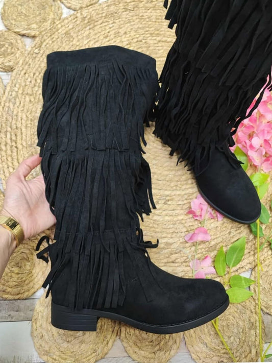 BOTA AISHA - NEGRO