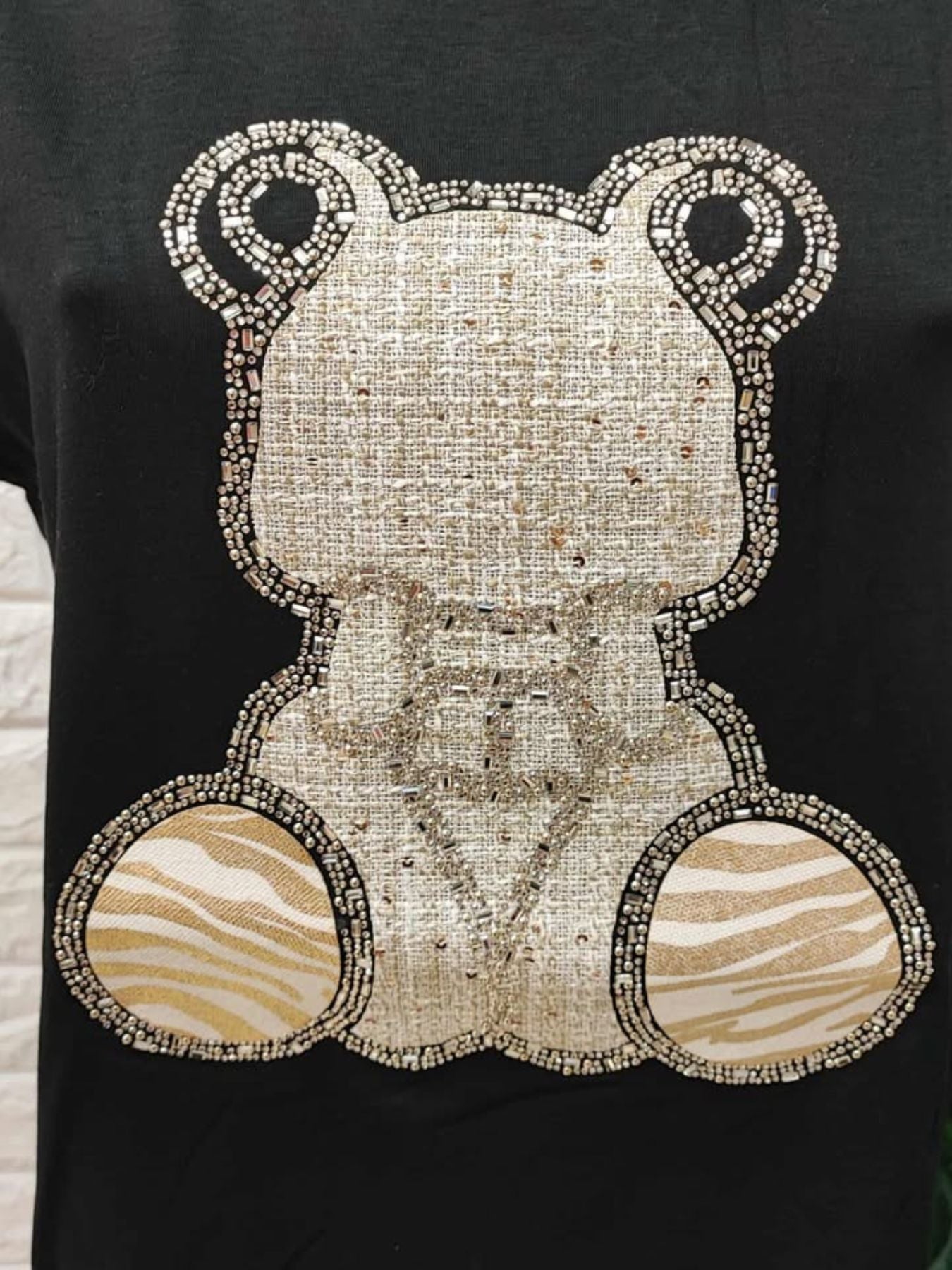 CAMISETA OSO - CEBRA