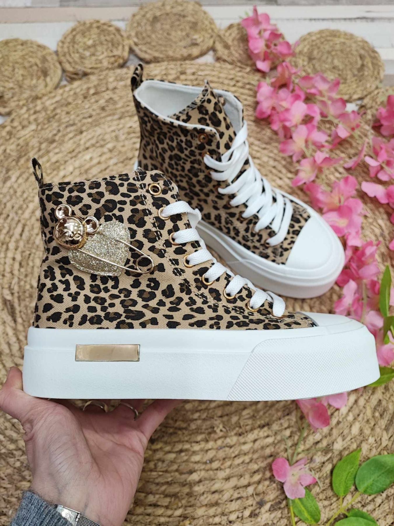 SNEAKER PRESTON - LEOPARDO