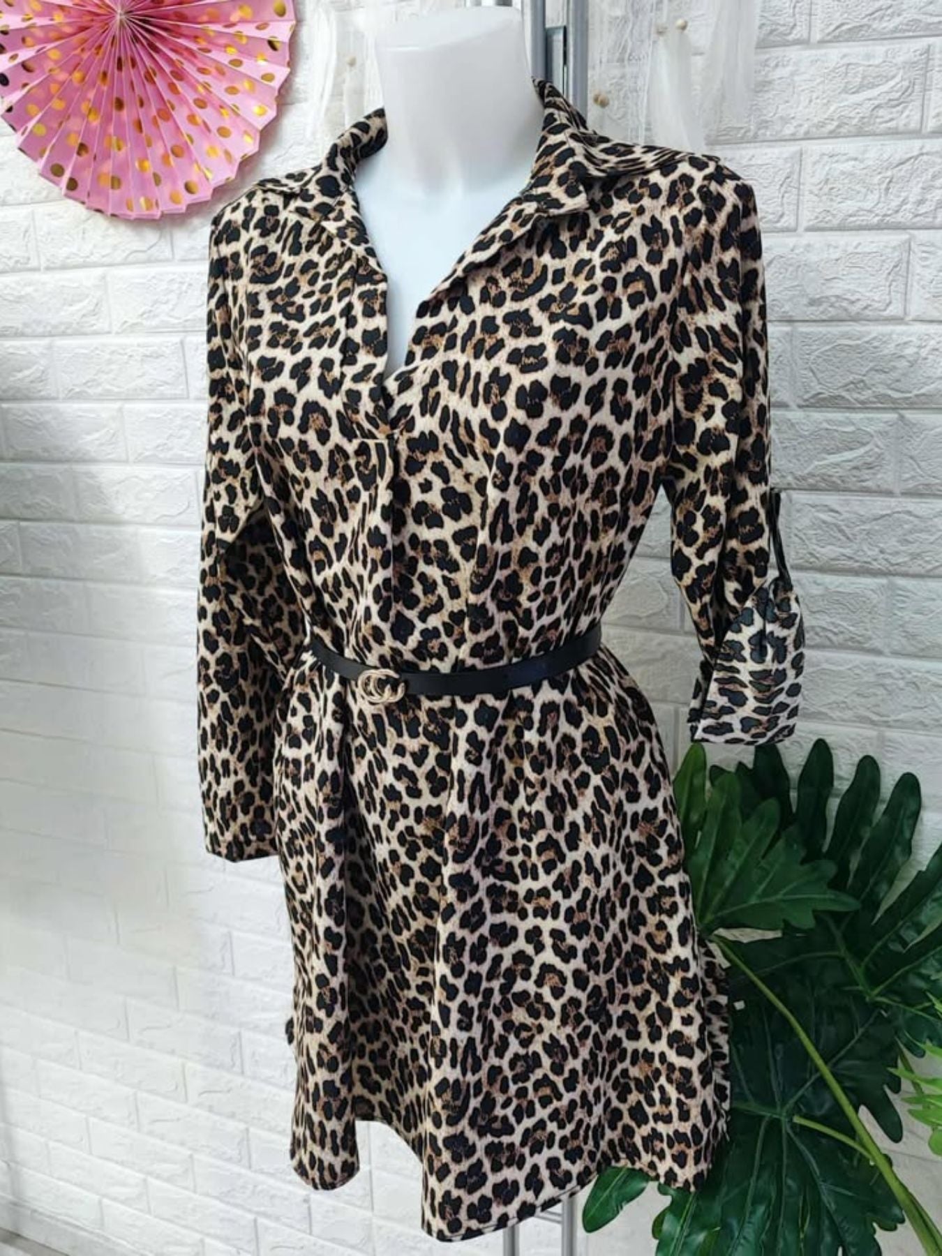 VESTIDO GIANNA - LEOPARDO