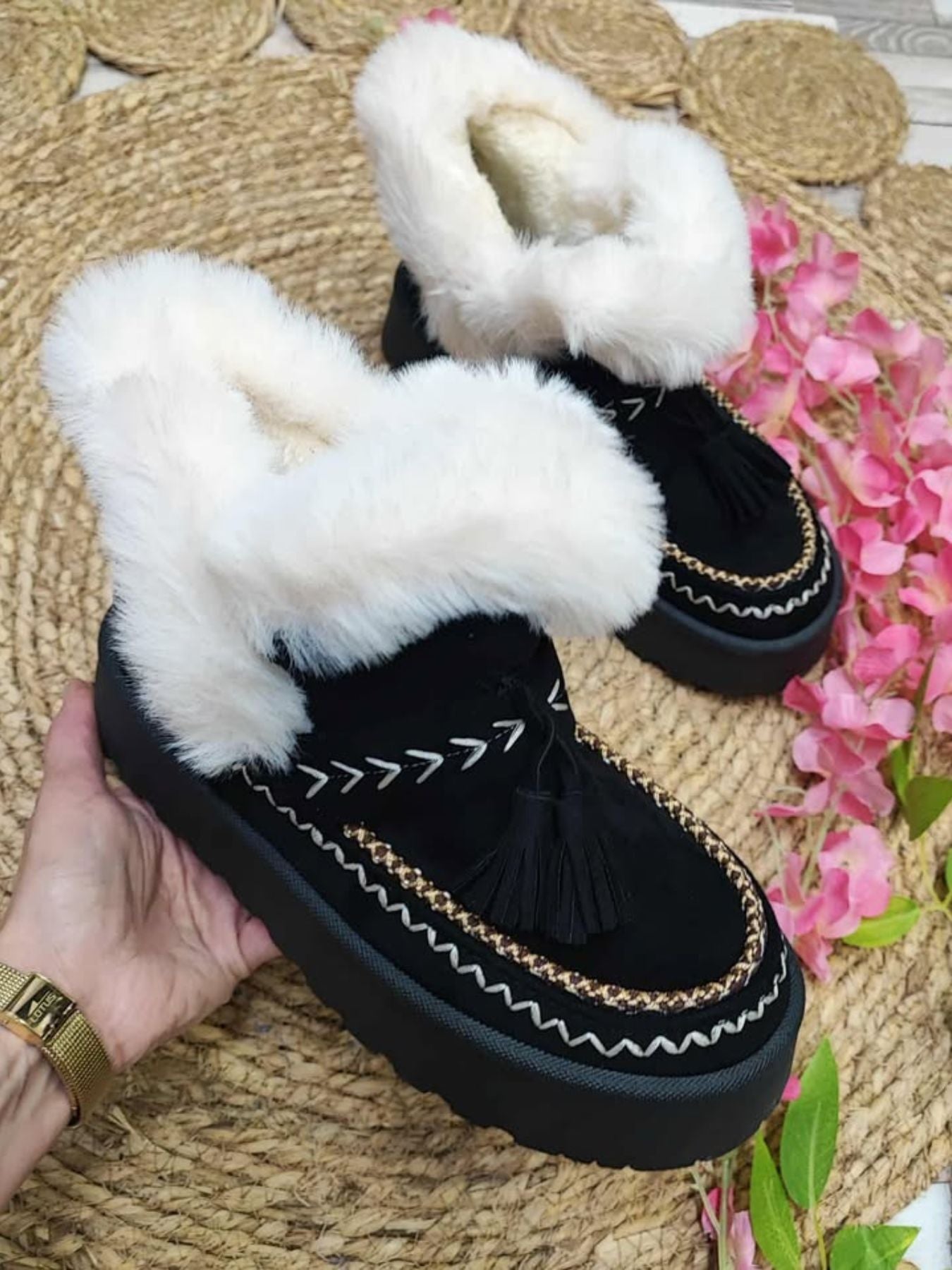 BOTIN ESTELA - NEGRO