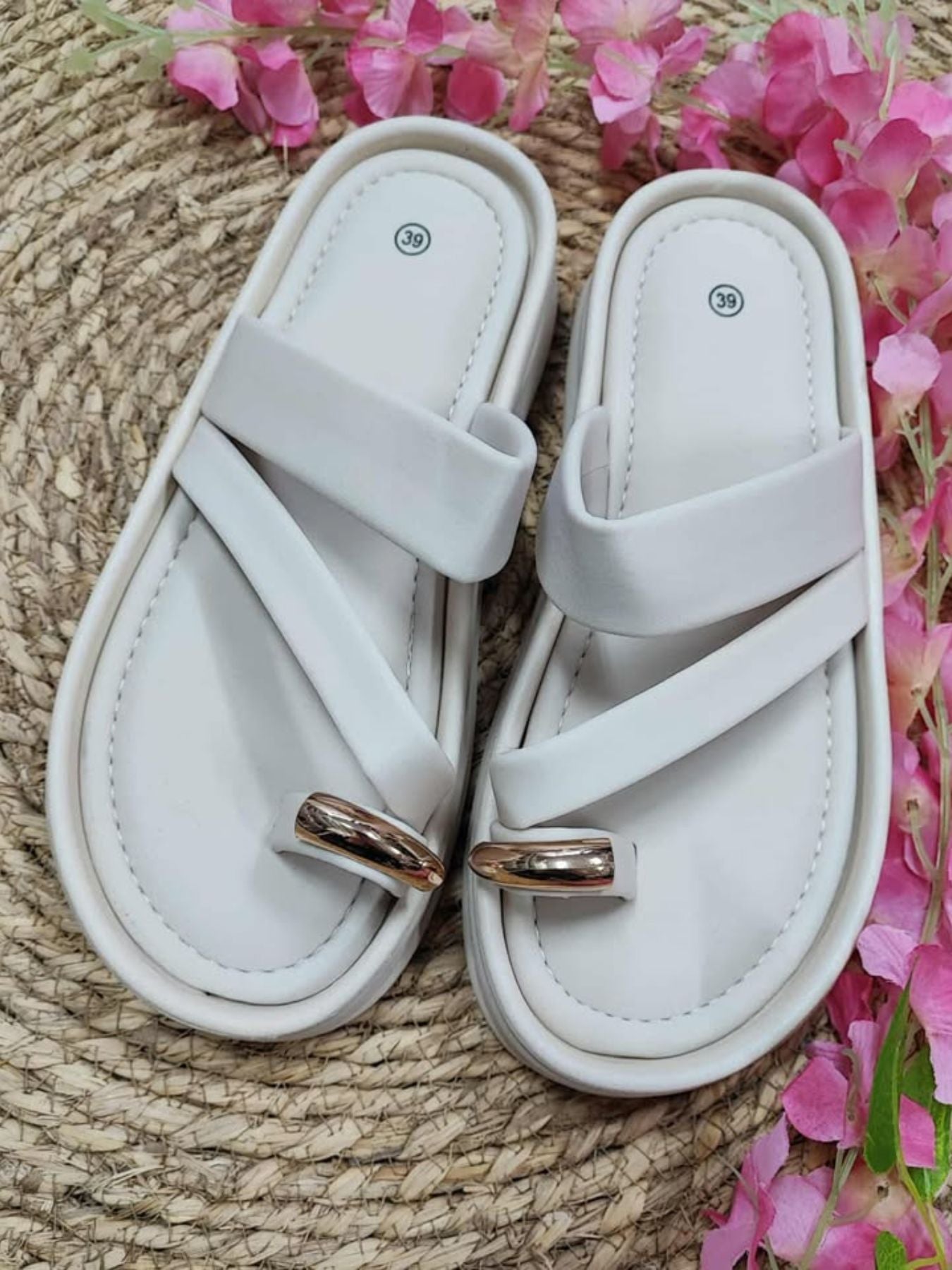 CUÑA  MARCIA - BEIGE