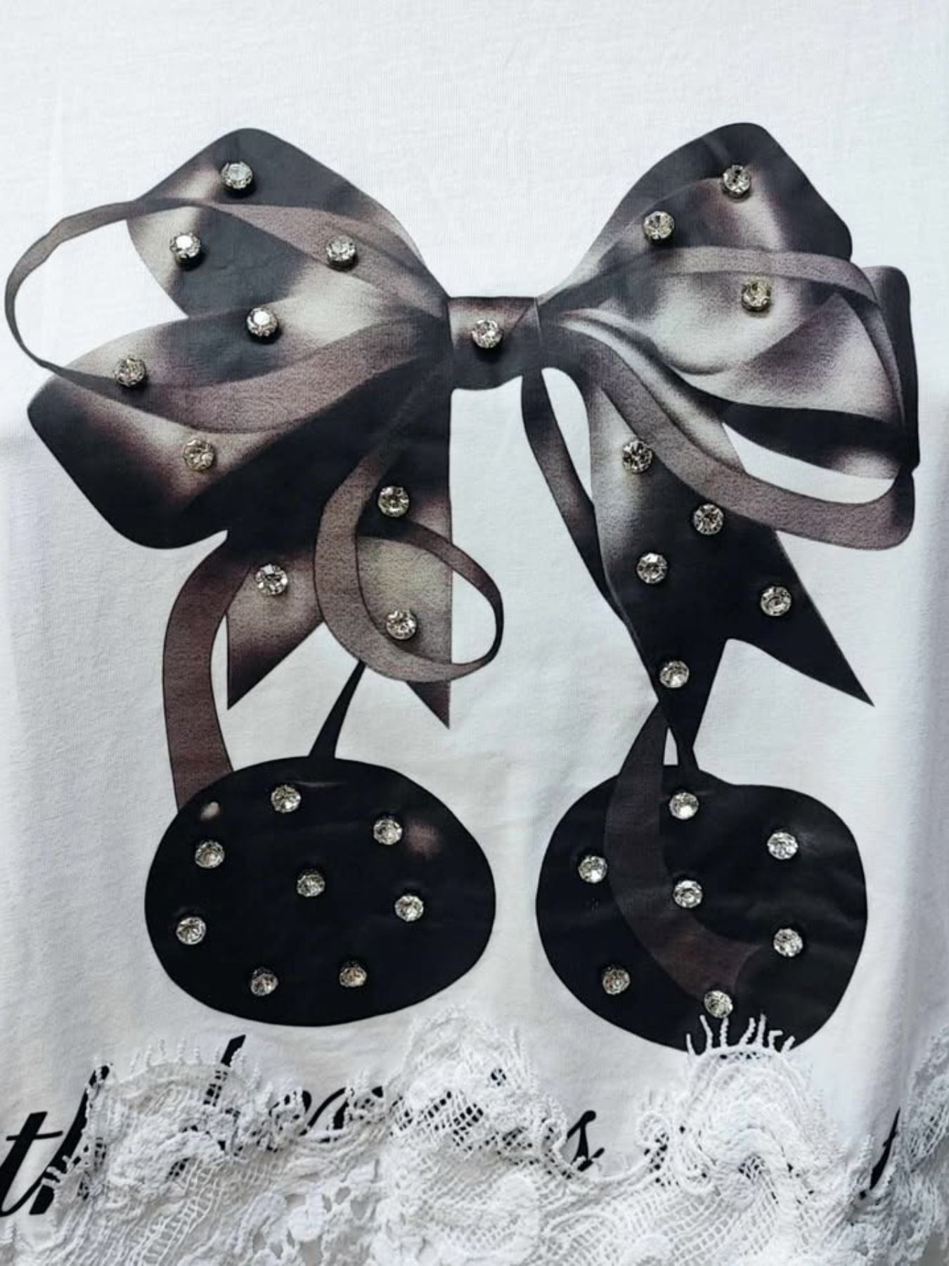 CAMISETA CHERRY BLACK