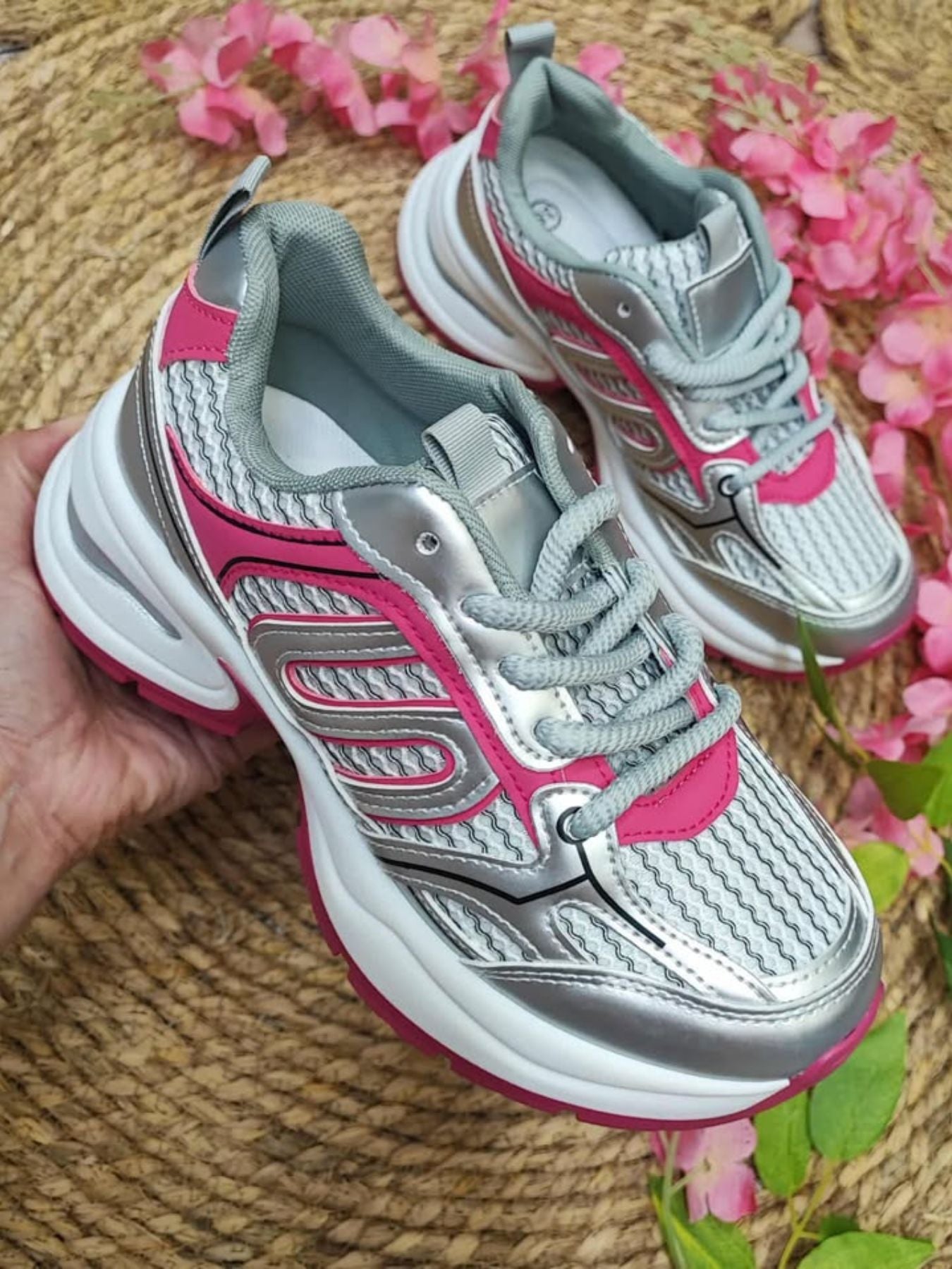 SNEAKER BRENDA - ROSA
