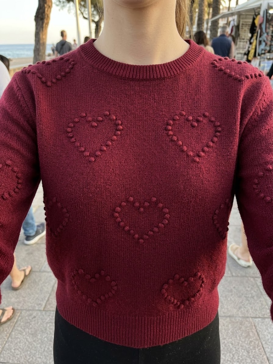 JERSEY PUNTO CORAZONES ref. 0313