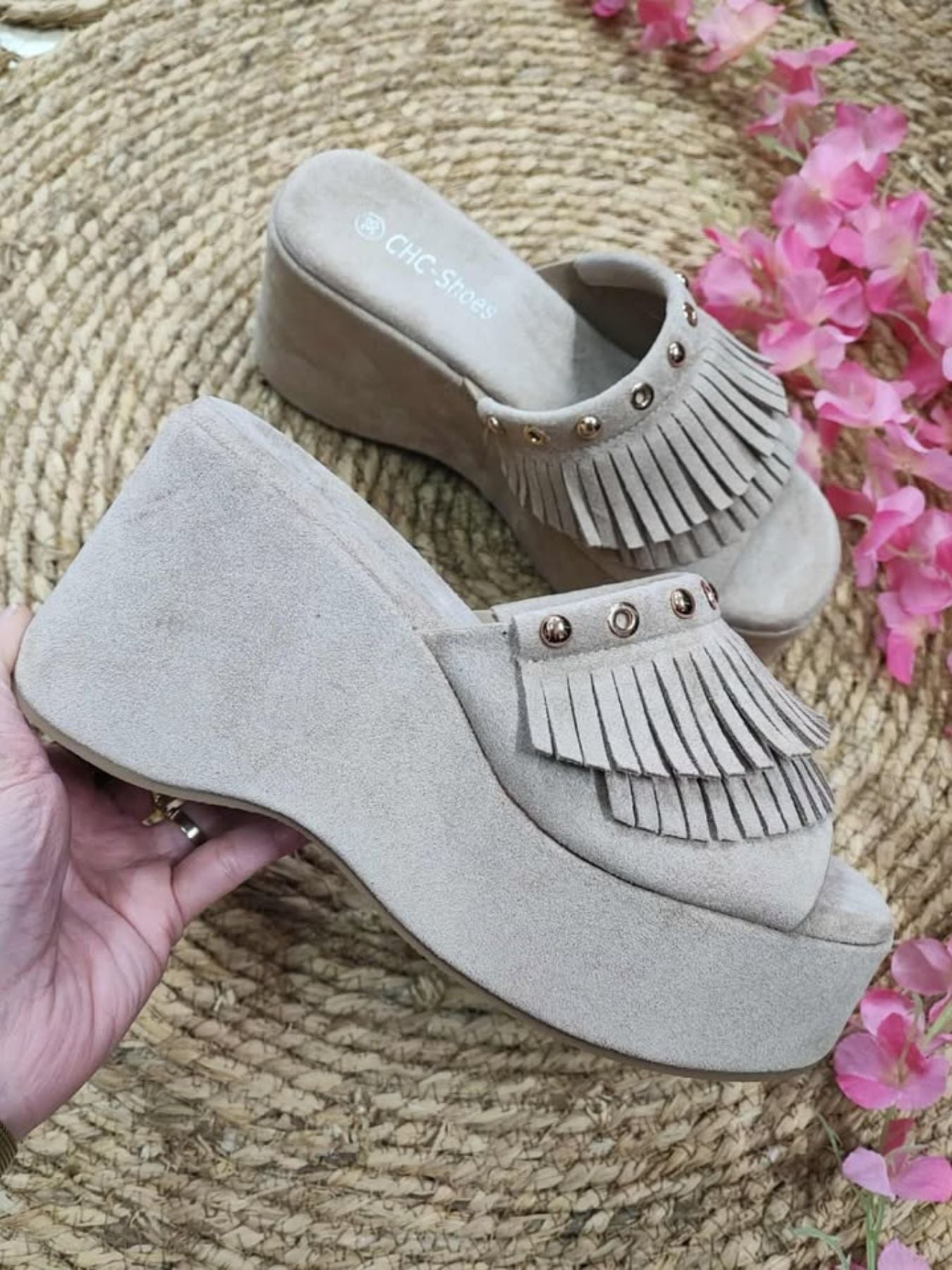 CUÑA GINA - BEIGE