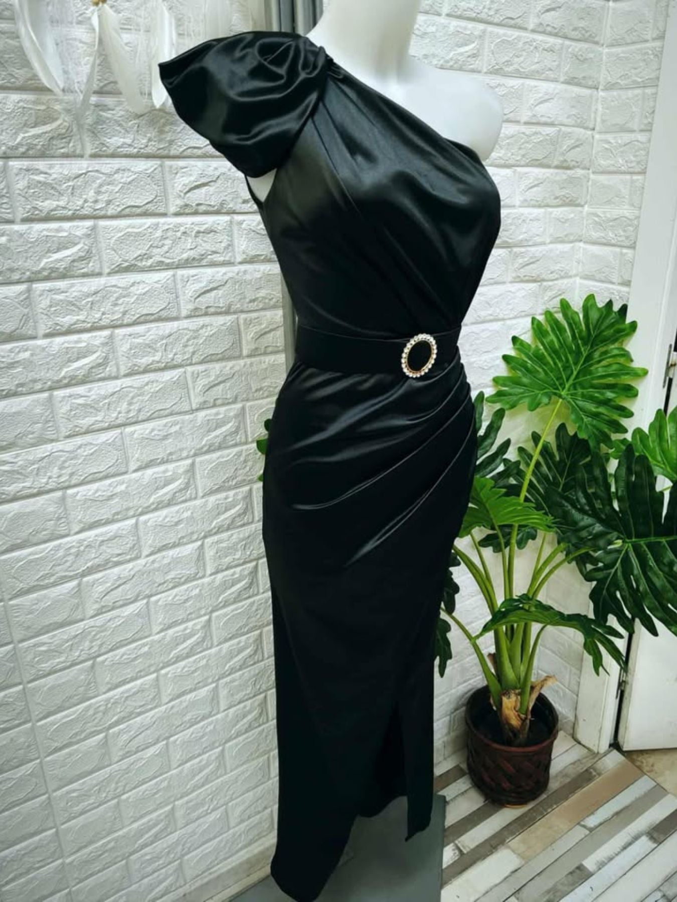 VESTIDO IRIA - NEGRO