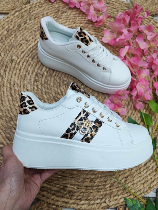 SNEAKER KASSANDRA - LEOPARDO