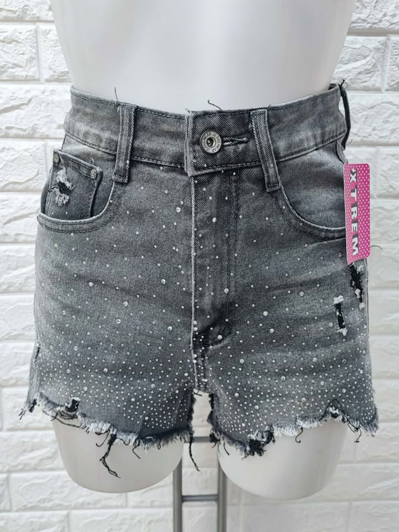SHORT BRUNELA - GRIS