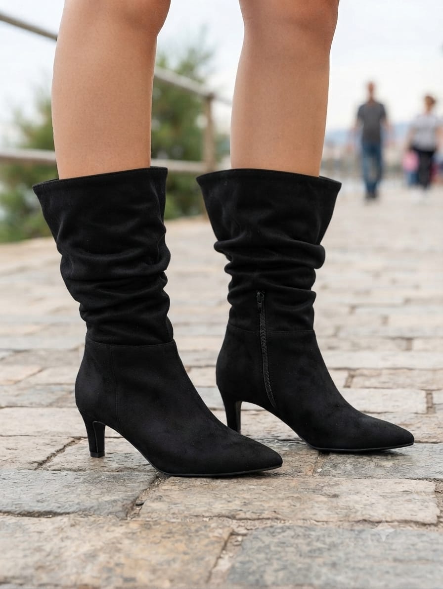 BOTIN ANTELINA PICO ref. 0117- NEGRO