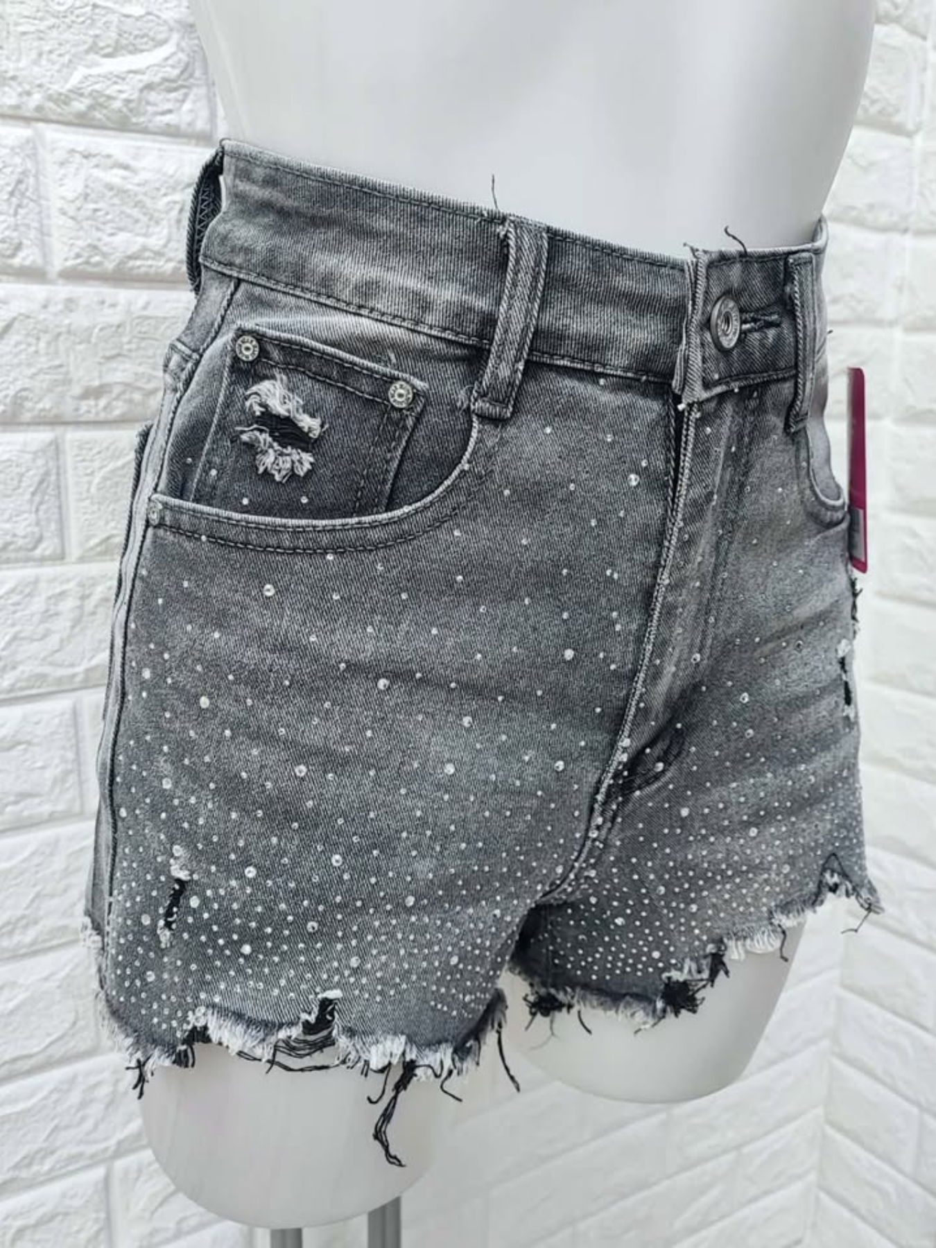 SHORT BRUNELA - GRIS